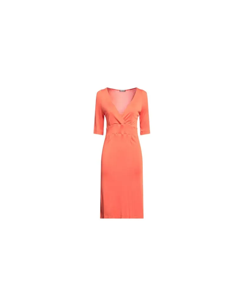 Maliparmi KLEIDER - Midi-Kleiderauf YOOX.COM Orange