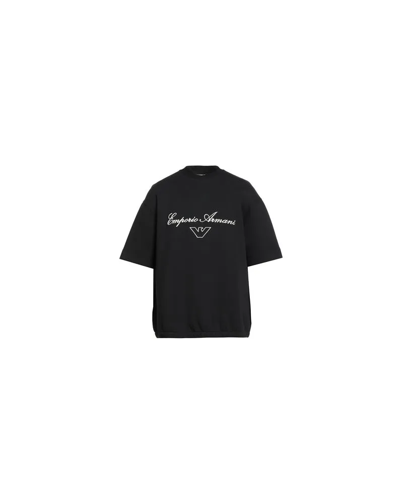 Emporio Armani TOPS - Sweatshirtsauf YOOX.COM Schwarz