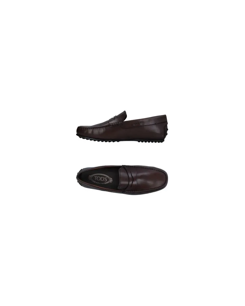 TOD'S SCHUHE - Mokassinsauf YOOX.COM Dunkelbraun