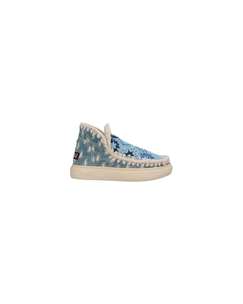 Mou SCHUHE - Stiefelettenauf YOOX.COM Himmelblau