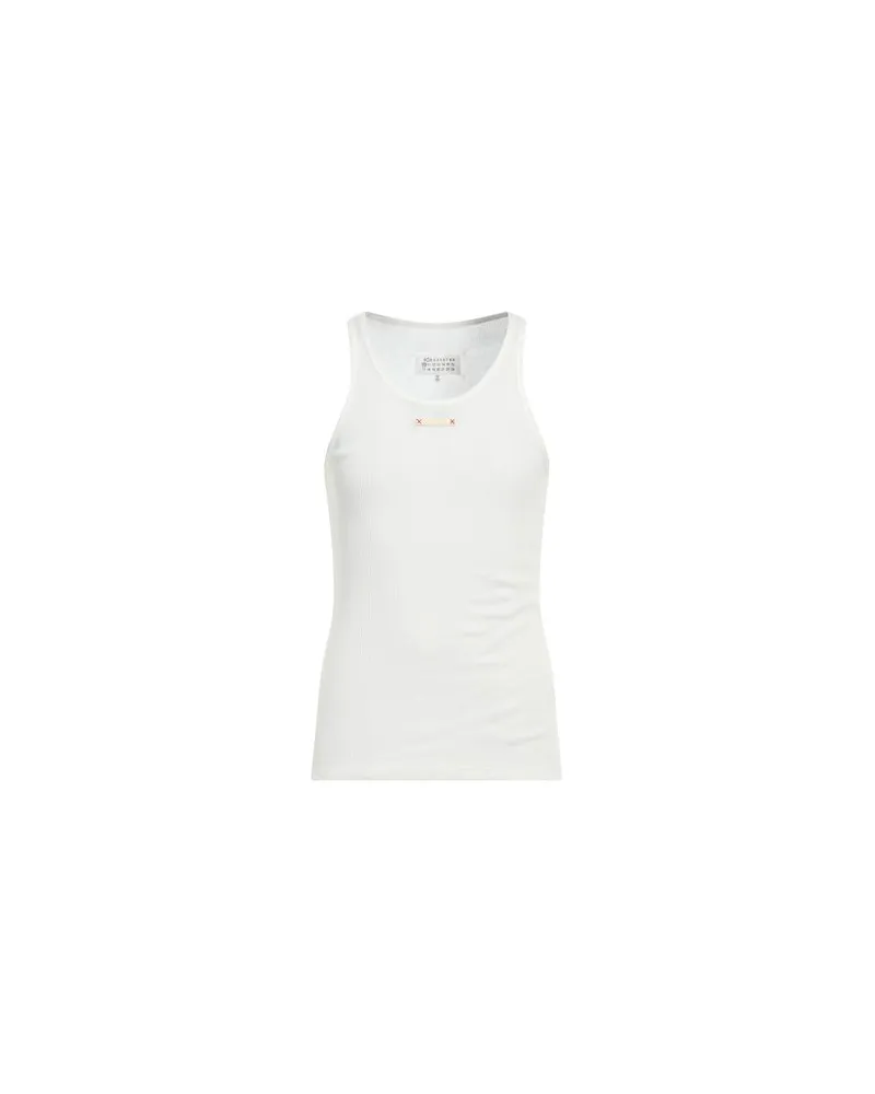 Maison Margiela TOPS - Tank Topsauf YOOX.COM Weiß