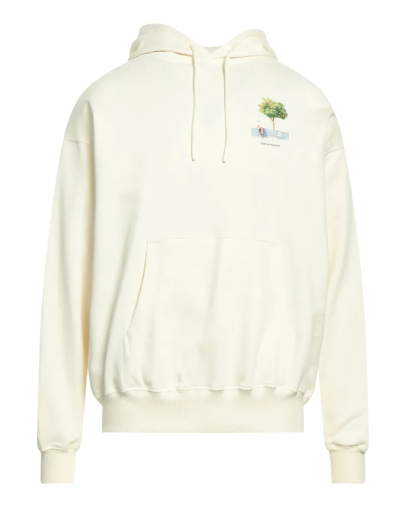 Drôle de Monsieur Sweatshirt Elfenbein