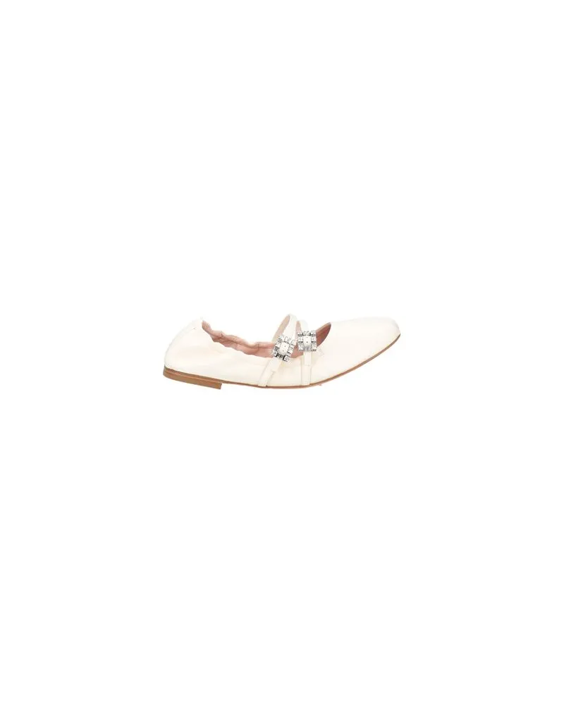 Roger Vivier SCHUHE - Ballerinasauf YOOX.COM Cremeweiß