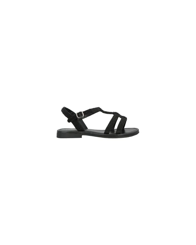 FRAU SCHUHE - Sandalenauf YOOX.COM Schwarz