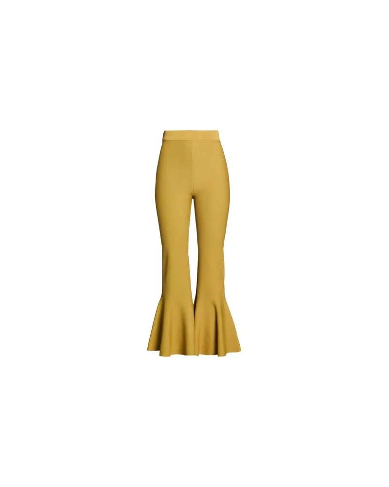 AMI Paris HOSEN & RÖCKE - Leggingsauf YOOX.COM Senf