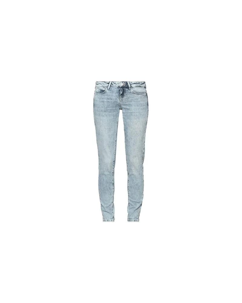Guess HOSEN & RÖCKE - Jeanshosenauf YOOX.COM Blau