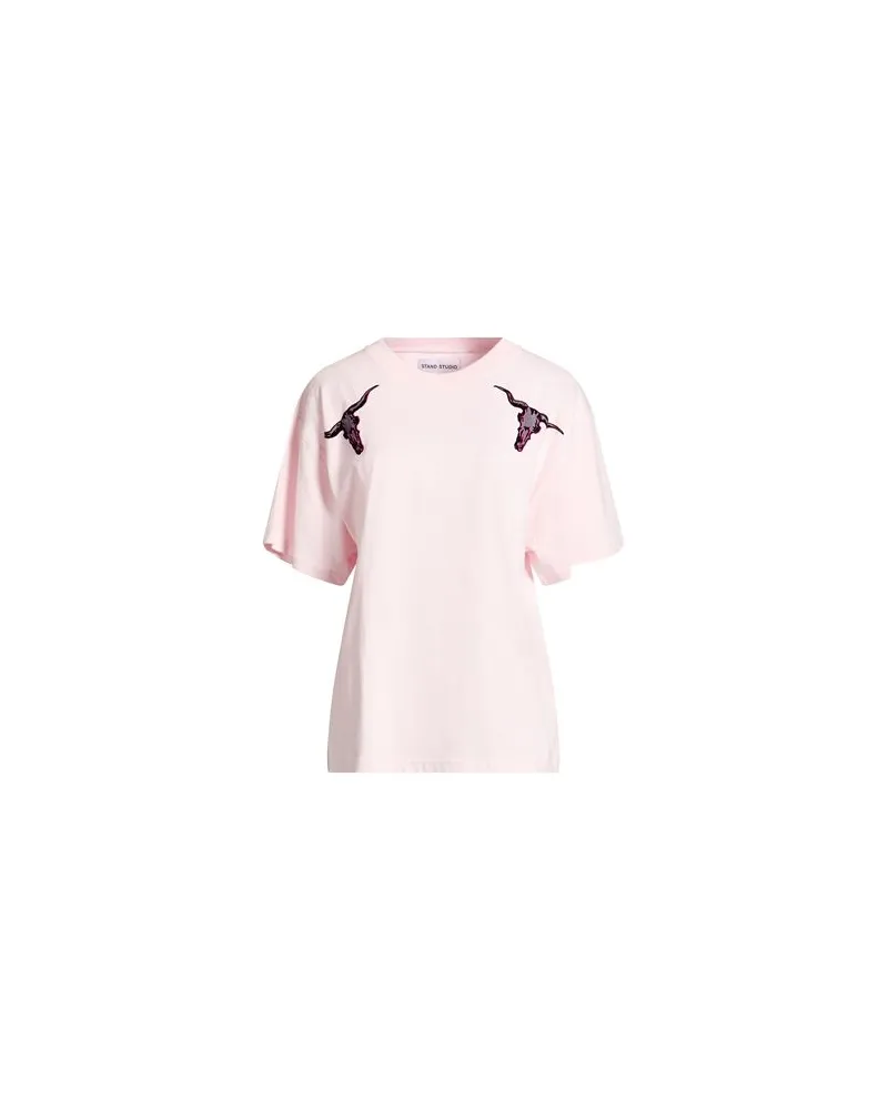 STAND TOPS - T-shirtsauf YOOX.COM Hellrosa