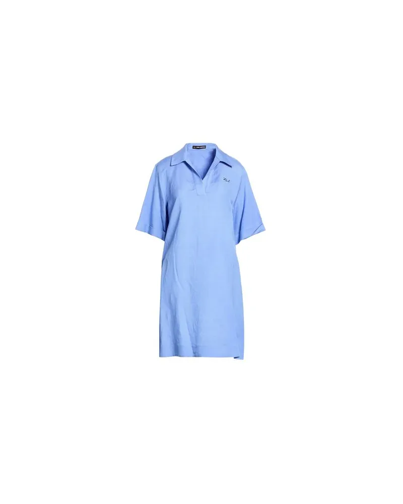 Karl Lagerfeld KLEIDER - Mini-Kleiderauf YOOX.COM Hellblau
