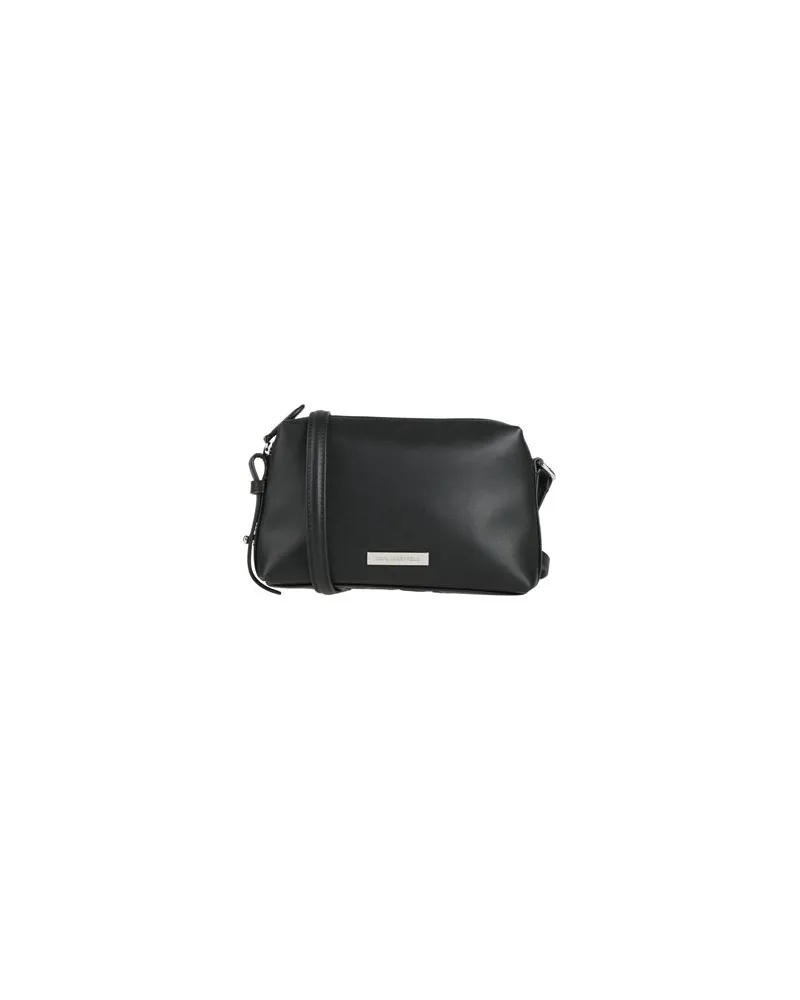 Karl Lagerfeld IKON SMOOTH CAMERA BAG - TASCHEN - Umhängetascheauf YOOX.COM Schwarz