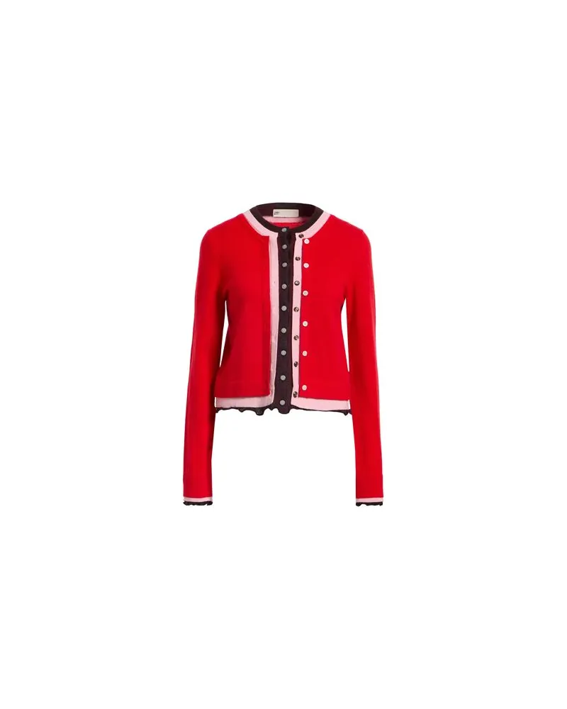 Tory Burch STRICKWAREN - Strickjackenauf YOOX.COM Rot