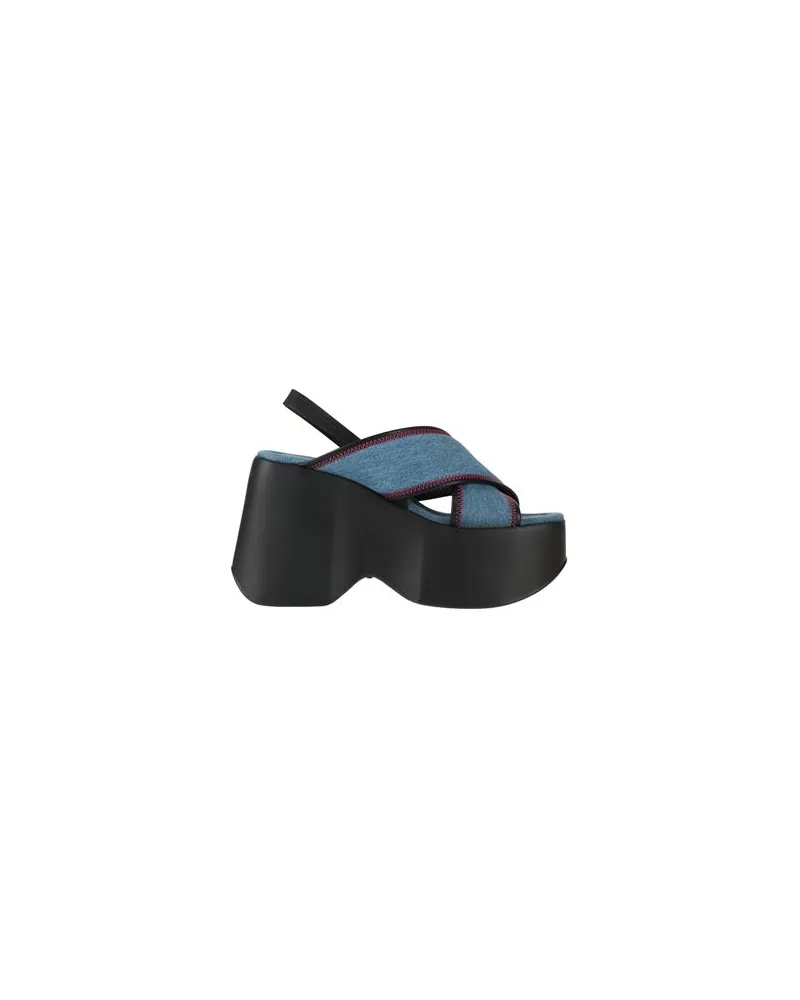 Vic Matié SCHUHE - Sandalenauf YOOX.COM Blau