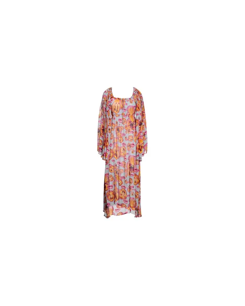 Amen KLEIDER - Maxi-Kleiderauf YOOX.COM Himmelblau