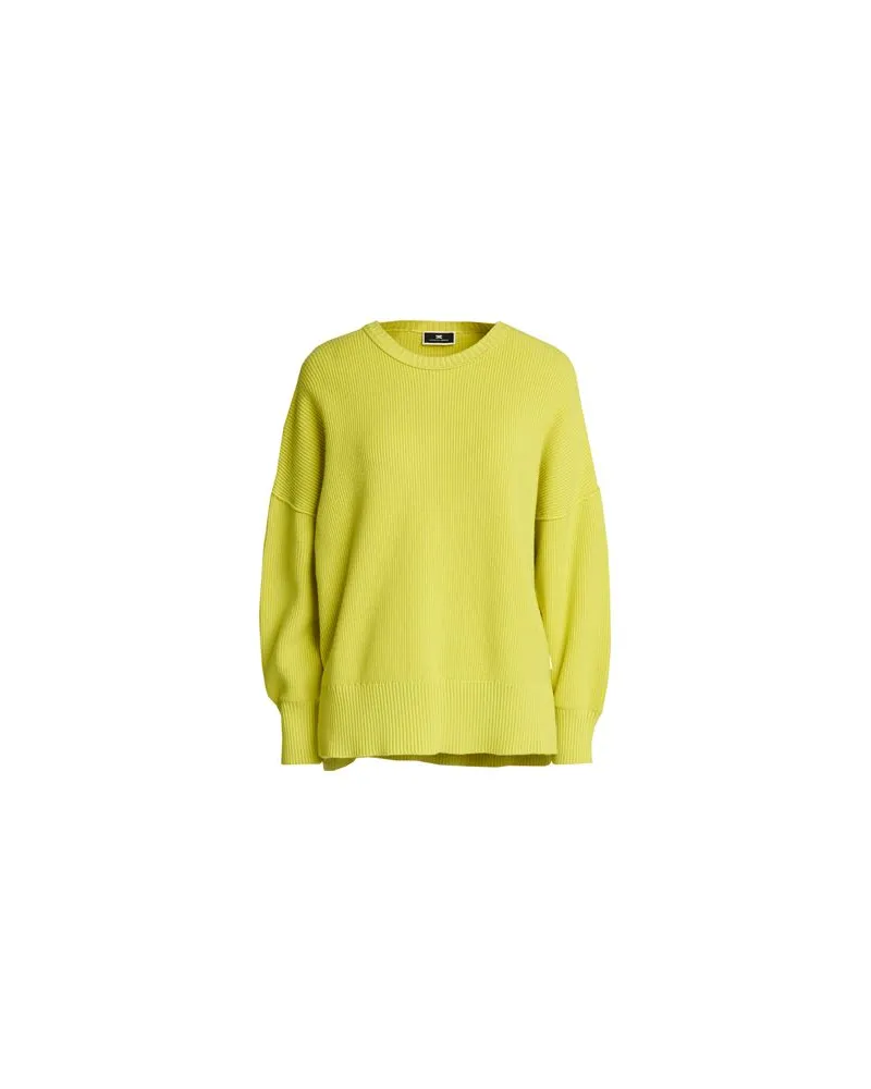 Elisabetta Franchi STRICKWAREN - Pulloverauf YOOX.COM Limettengrün