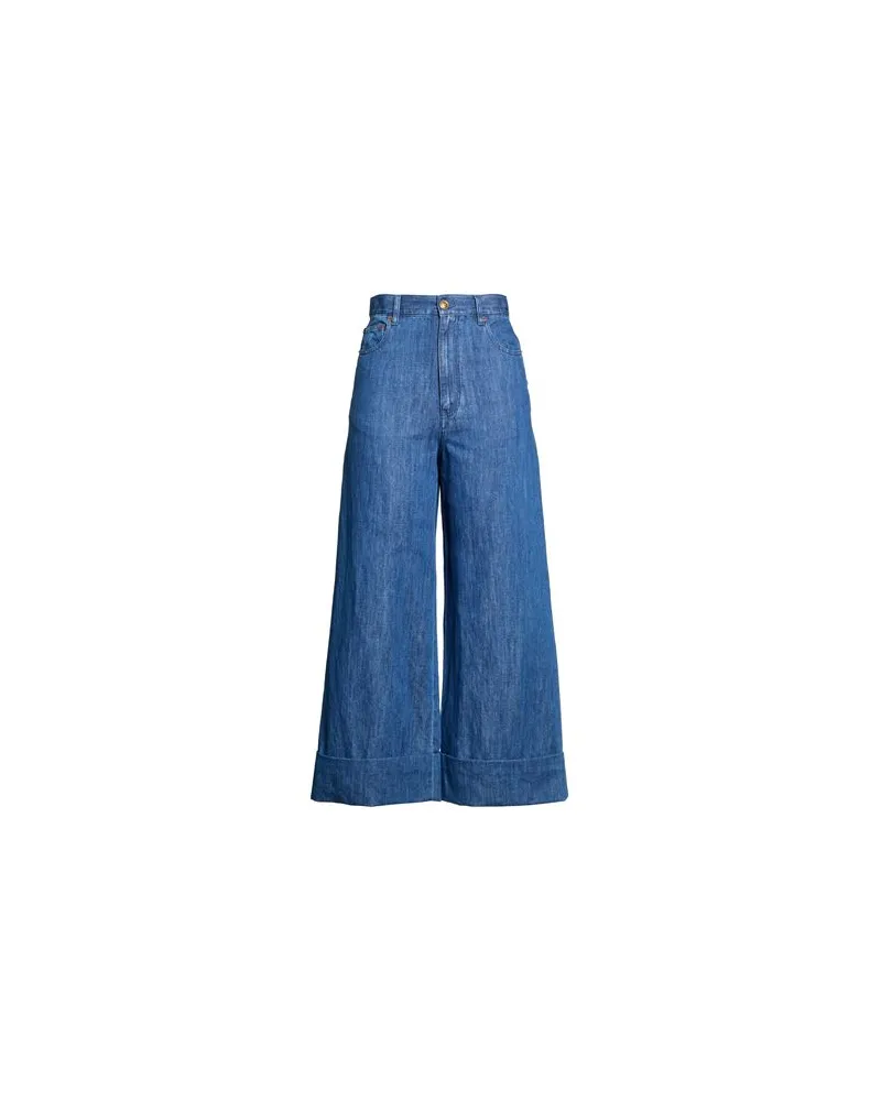Valentino Garavani HOSEN & RÖCKE - Jeanshosenauf YOOX.COM Blau