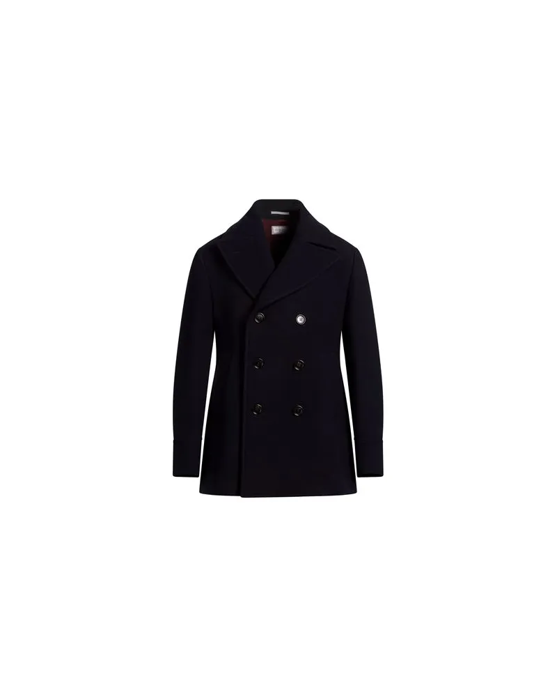 Brunello Cucinelli JACKEN & MÄNTEL - Mäntelauf YOOX.COM Marineblau