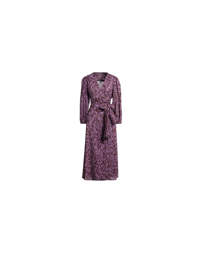 NENETTE KLEIDER - Maxi-Kleiderauf YOOX.COM Malve