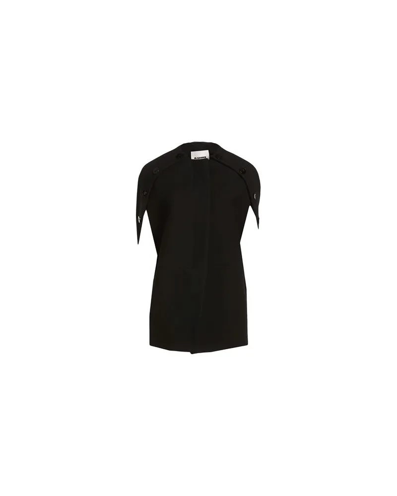 Jil Sander JACKEN & MÄNTEL - Capesauf YOOX.COM Schwarz