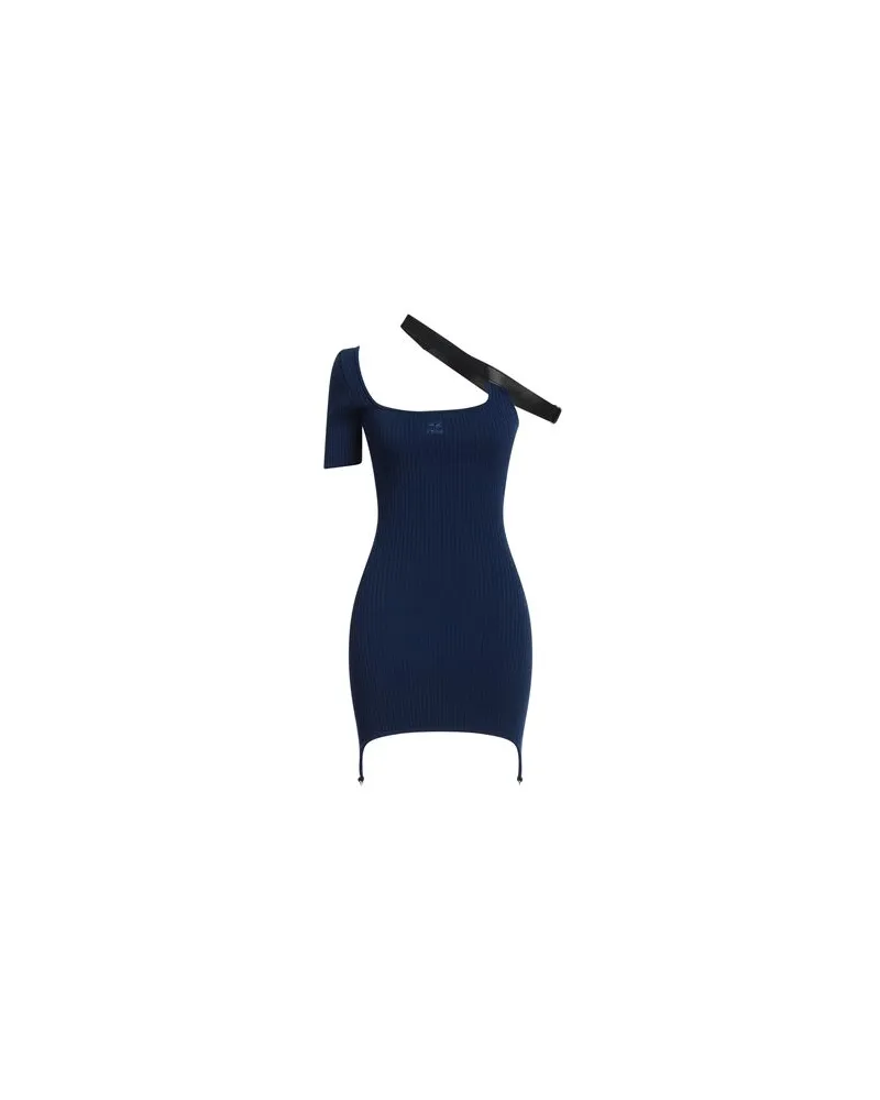 Courrèges KLEIDER - Mini-Kleiderauf YOOX.COM Blau