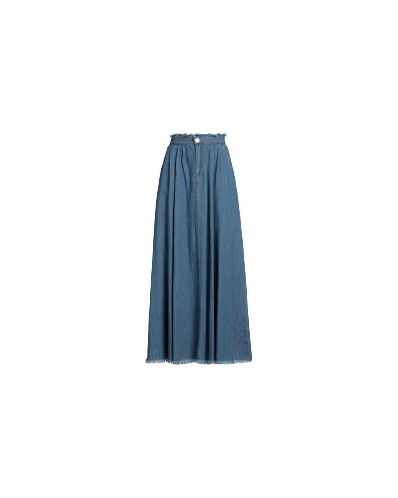 KONTATTO HOSEN & RÖCKE - Jeansröckeauf YOOX.COM Blau