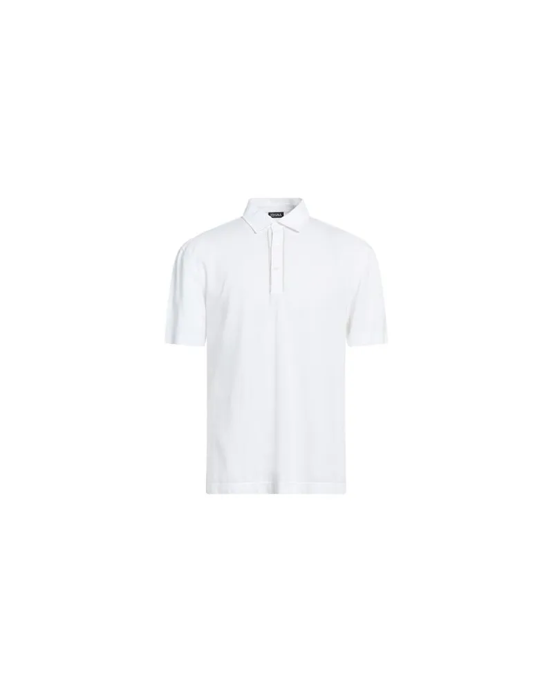 Ermenegildo Zegna TOPS - Poloshirtsauf YOOX.COM Weiß