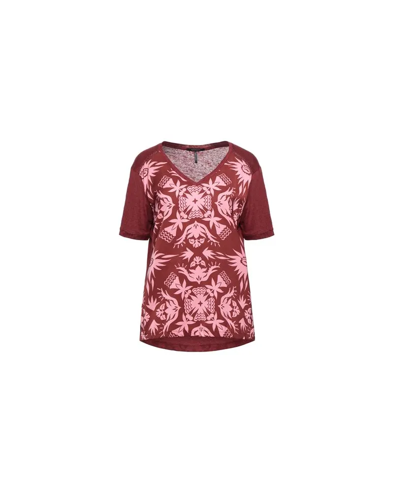 Maison Scotch TOPS - T-shirtsauf YOOX.COM Bordeaux