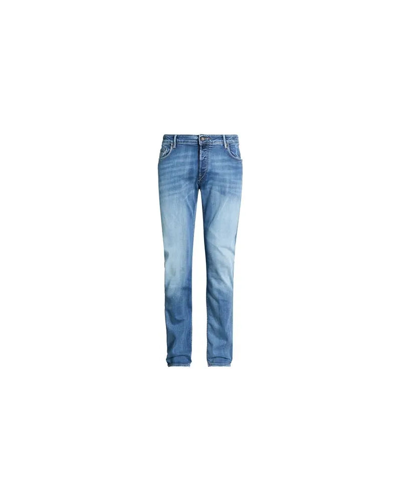 Hand Picked HOSEN & RÖCKE - Jeanshosenauf YOOX.COM Blau