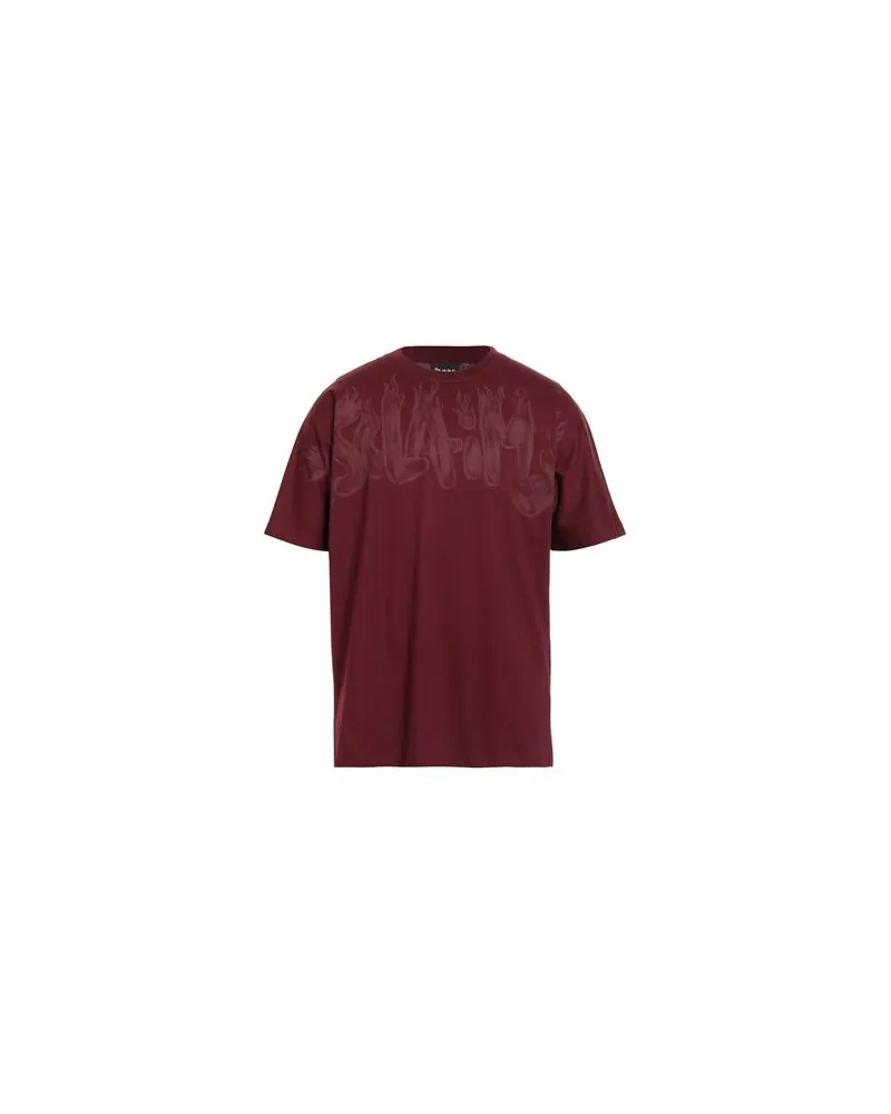 DISCLAIMER TOPS - T-shirtsauf YOOX.COM Bordeaux
