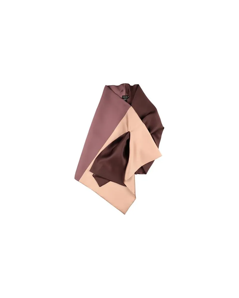 Giorgio Armani ACCESSOIRES - Schalsauf YOOX.COM Schokobraun