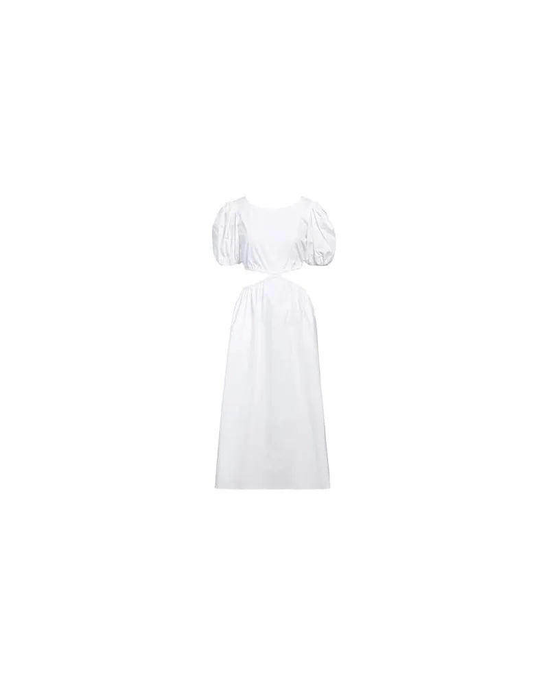 RED Valentino KLEIDER - Midi-Kleiderauf YOOX.COM Weiß