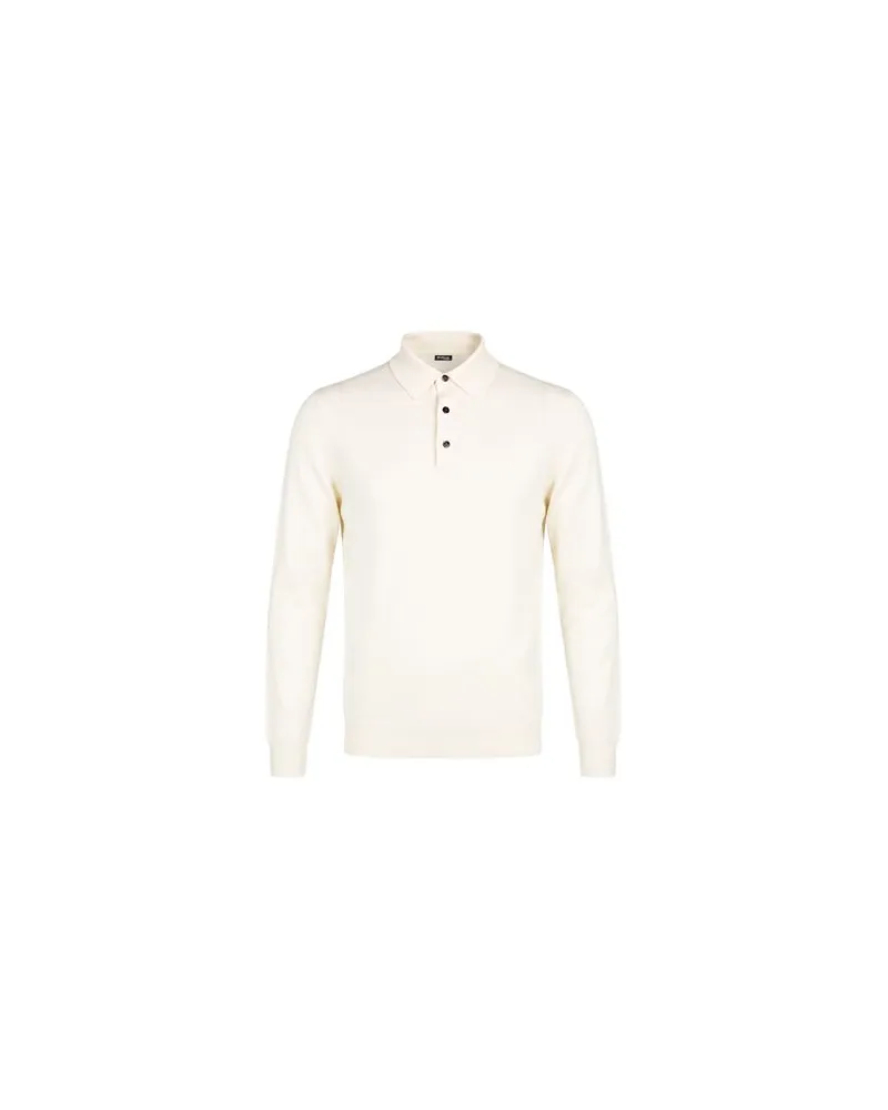Kiton TOPS - Poloshirtsauf YOOX.COM Elfenbein