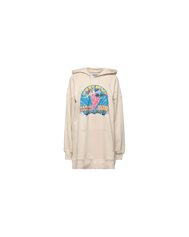 Moschino TOPS - Sweatshirtsauf YOOX.COM Beige