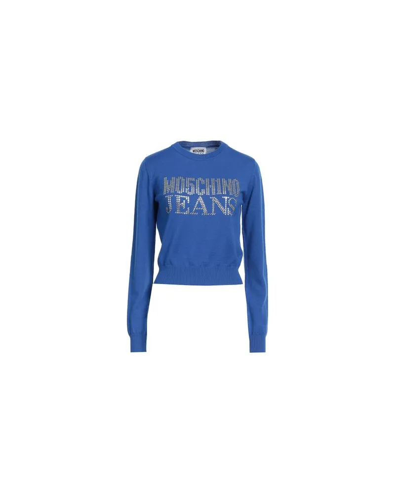 Moschino STRICKWAREN - Pulloverauf YOOX.COM Blau