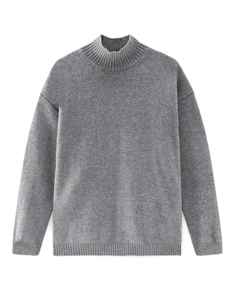 Woolrich Rollkragenpullover Grau