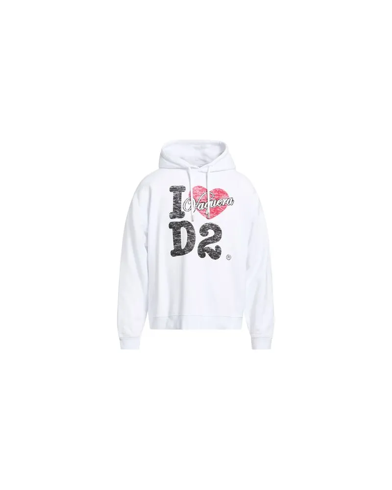 Dsquared2 TOPS - Sweatshirtsauf YOOX.COM Weiß