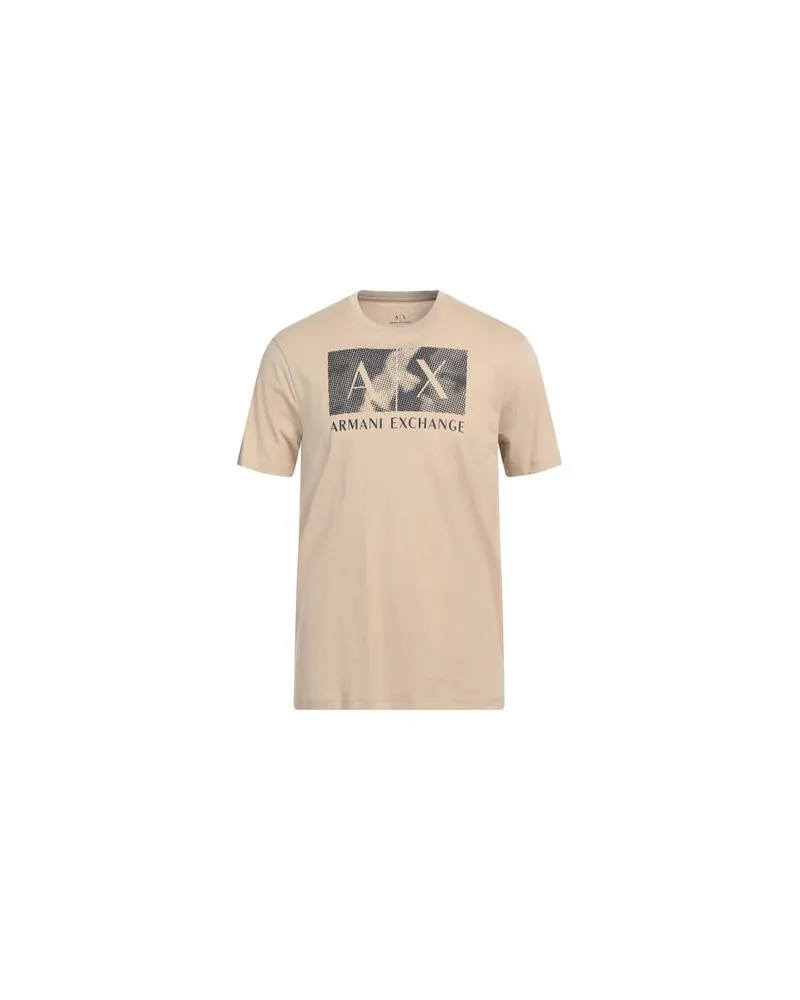 Armani Exchange TOPS - T-shirtsauf YOOX.COM Sand