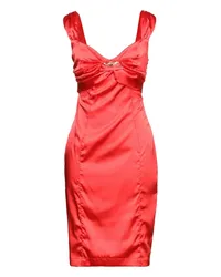 Roberto Cavalli Midi-Kleid Rot