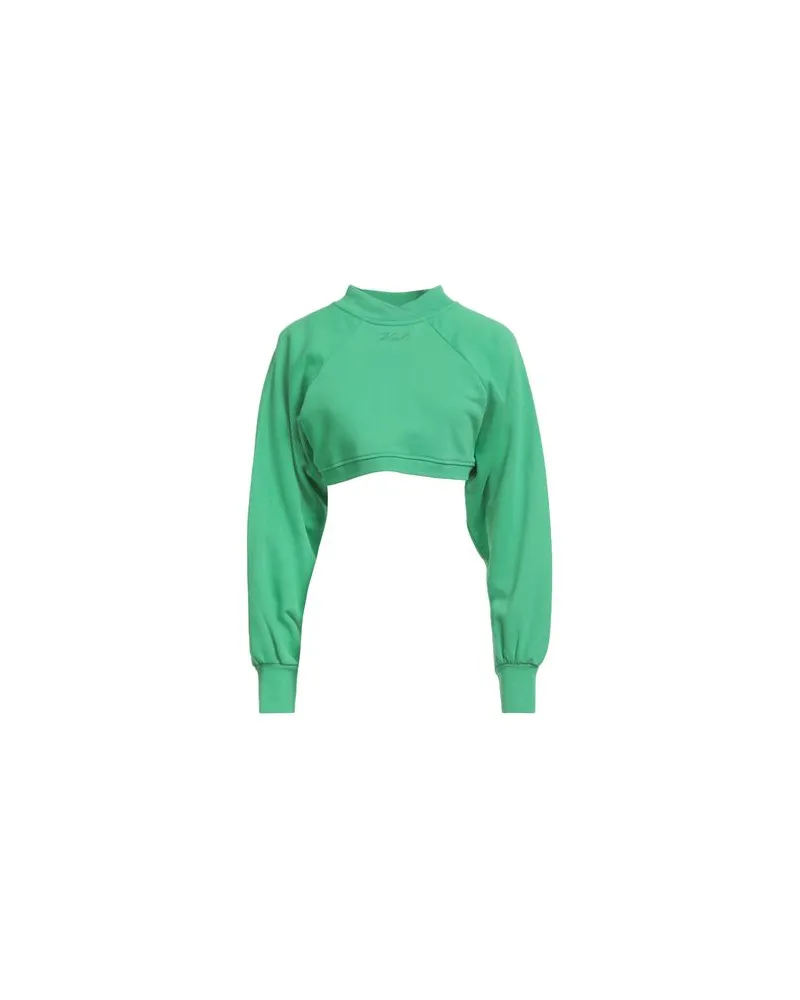 Karl Lagerfeld TOPS - Sweatshirtsauf YOOX.COM Grün