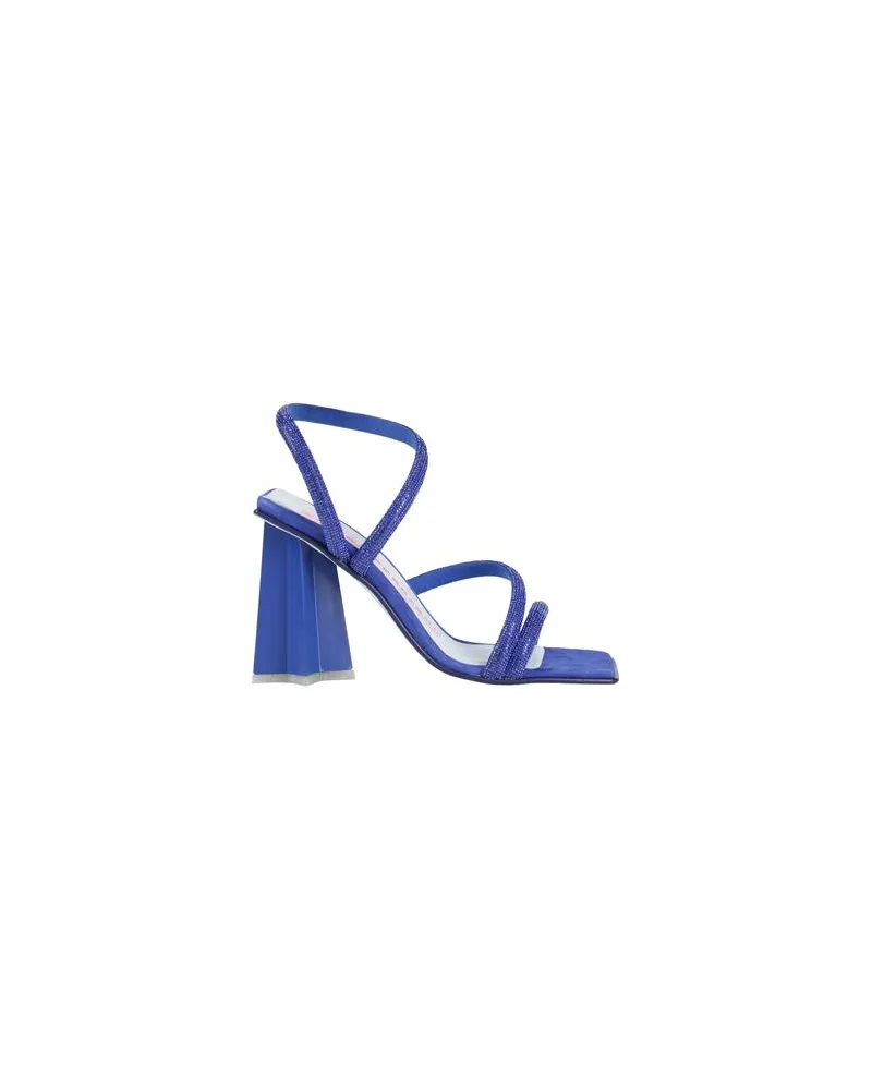 Chiara Ferragni SCHUHE - Sandalenauf YOOX.COM Königsblau