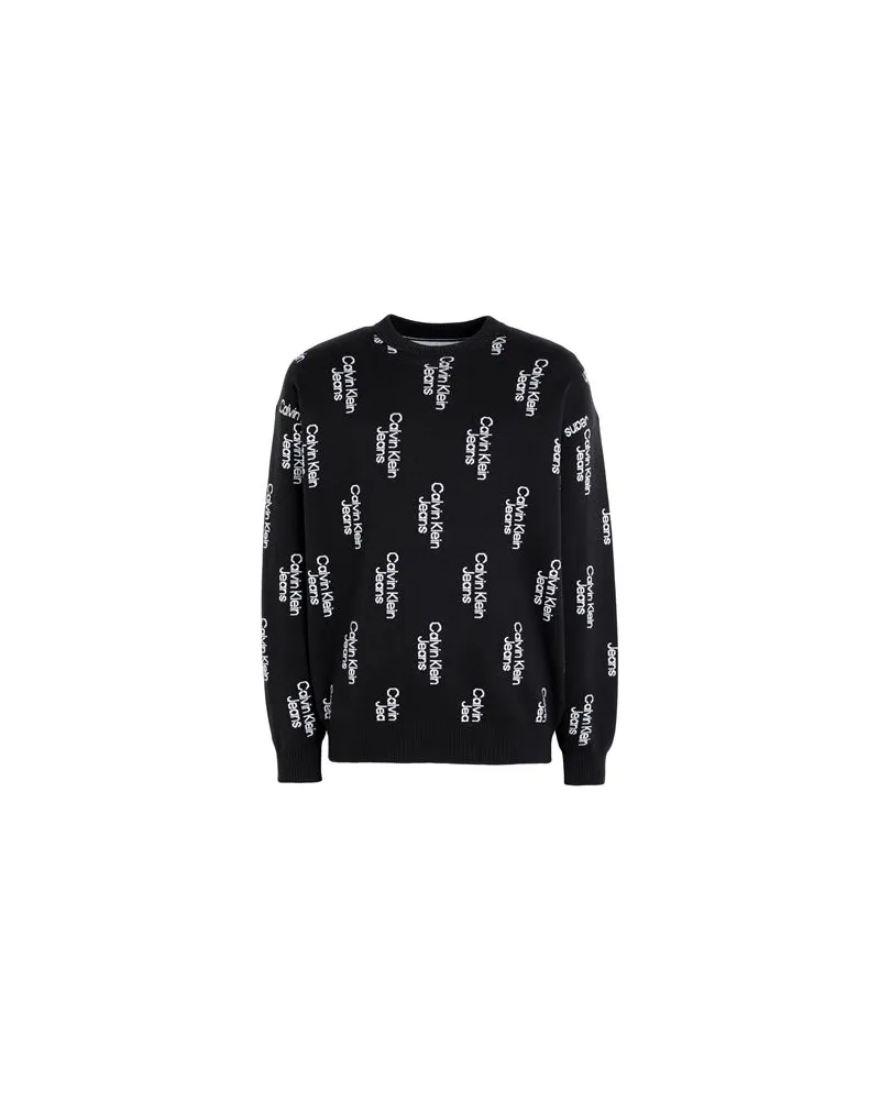 Calvin Klein STRICKWAREN - Pulloverauf YOOX.COM Schwarz