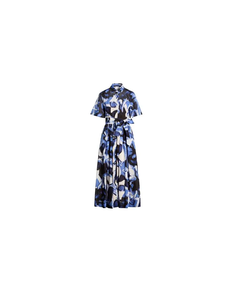 Sara Roka KLEIDER - Maxi-Kleiderauf YOOX.COM Marineblau