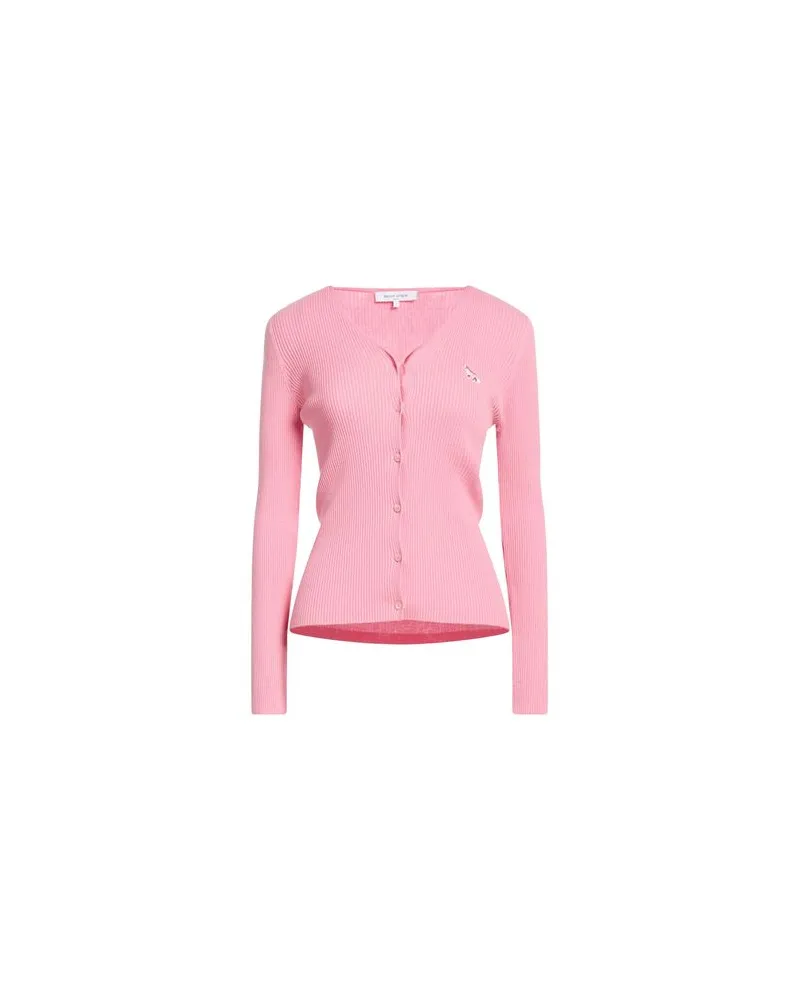 Kitsuné STRICKWAREN - Strickjackenauf YOOX.COM Rosa