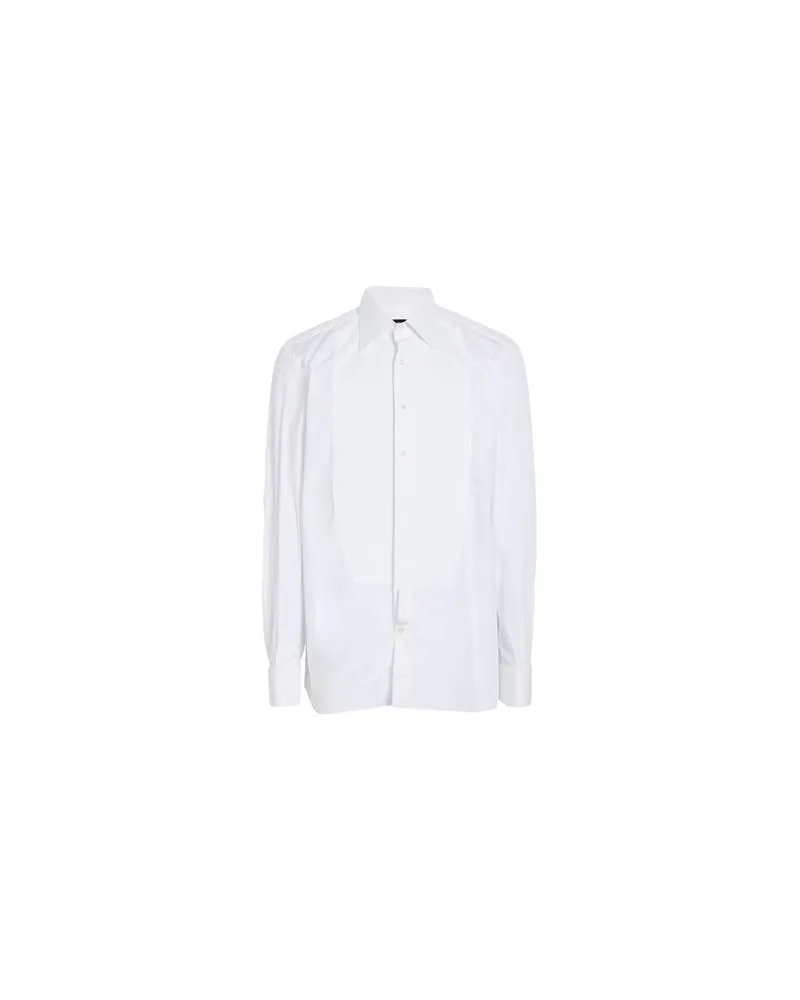 Tom Ford TOPS - Hemdenauf YOOX.COM Weiß