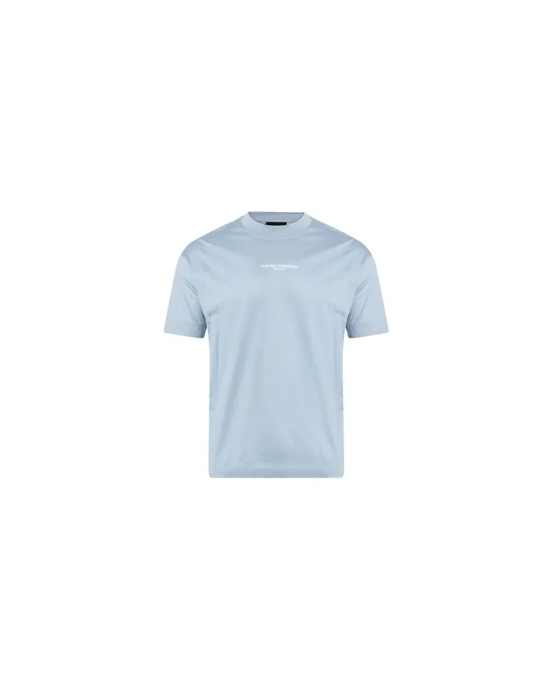 Emporio Armani TOPS - T-shirtsauf YOOX.COM Hellblau