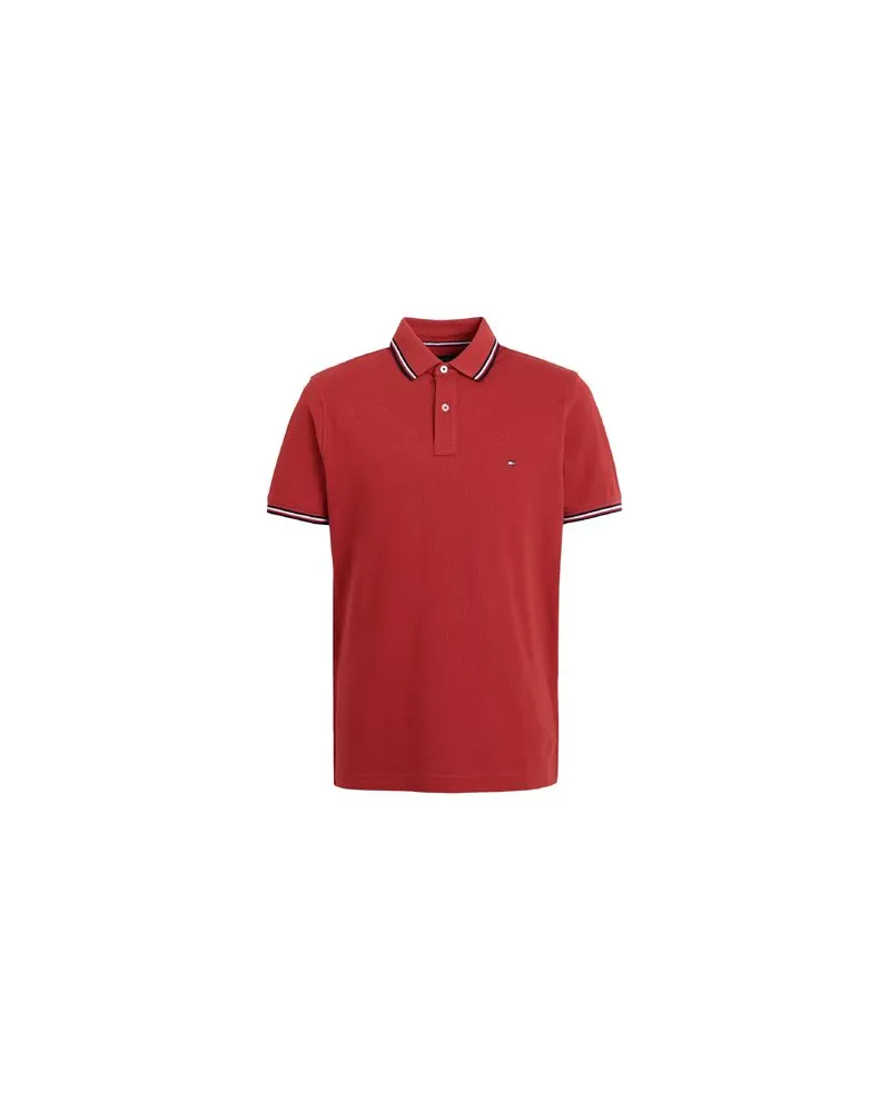 Tommy Hilfiger TOPS - Poloshirtsauf YOOX.COM Rostrot
