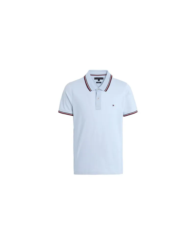 Tommy Hilfiger TOPS - Poloshirtsauf YOOX.COM Himmelblau