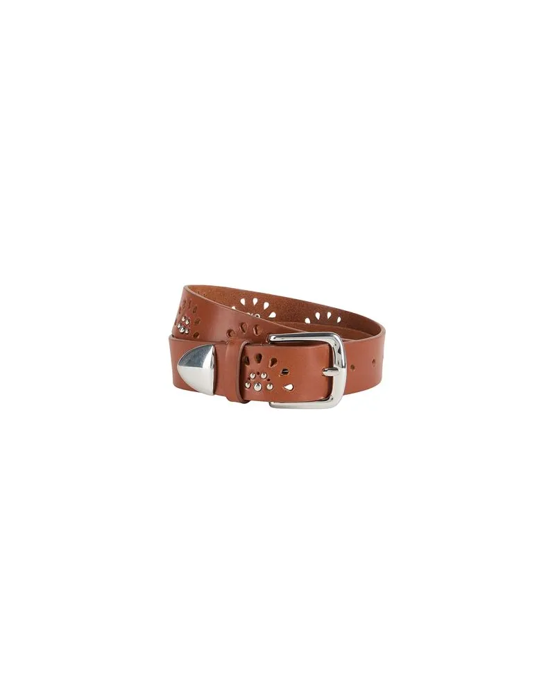 MAX&Co. STUDBELT  - Kleinlederwaren - Gürtelauf YOOX.COM Braun