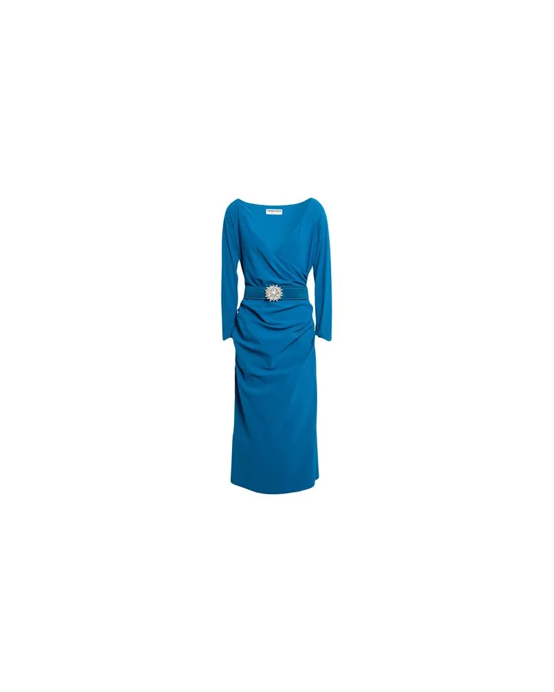 Chiara Boni KLEIDER - Midi-Kleiderauf YOOX.COM Aquamarin