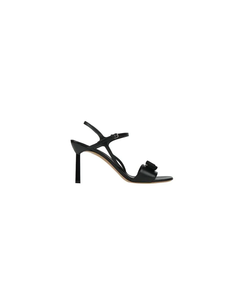 Ferragamo SCHUHE - Sandalenauf YOOX.COM Schwarz