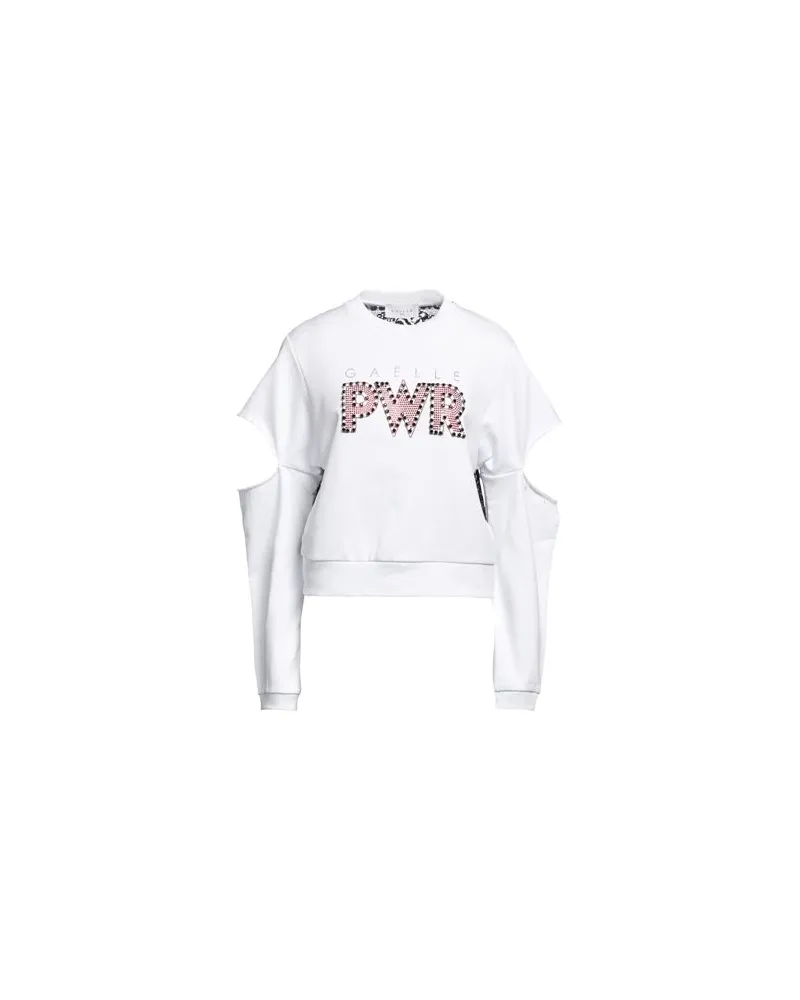 Gaëlle Bonheur TOPS - Sweatshirtsauf YOOX.COM Weiß