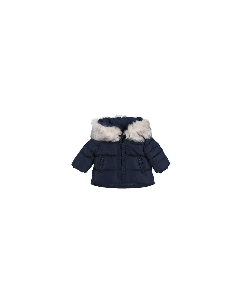 Monnalisa JACKEN & MÄNTEL - Pufferjacken & Daunenjackenauf YOOX.COM Nachtblau